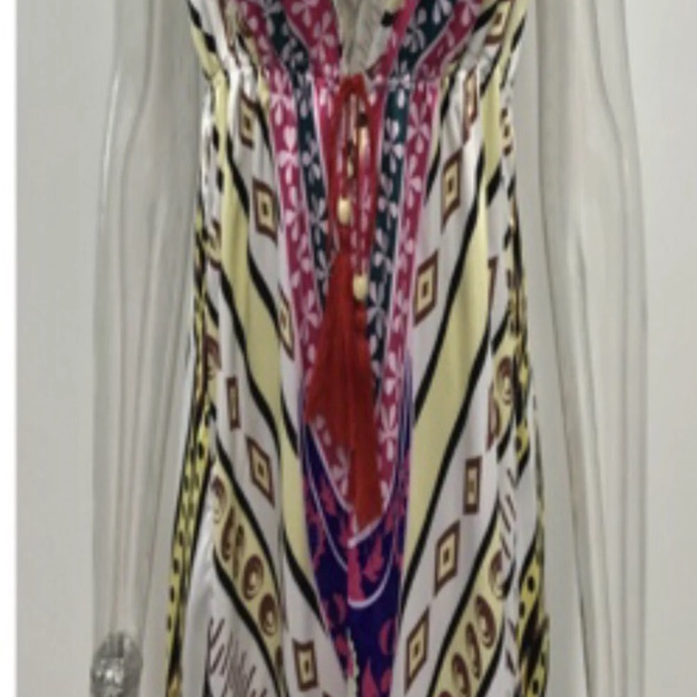 Floral Print Long Dress ONE DAY SALE - Picture 5 of 5